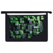 Папка для труда BRAUBERG А4, 2 отделения, пластик, молния сверху,органайзер, Module blocks, 273400 - Премиум Сервис