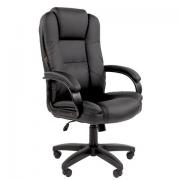 Кресло офисное Chairman CH 600 LT, экокожа, черное, ш/к 61767, 7158667 - Премиум Сервис