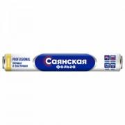 Фольга пищевая 29смх100м 11мкм ПРОЧНАЯ САЯНСКАЯ ФОЛЬГА в пленке, Professional У100-11-290х12, шк0590 - Премиум Сервис