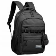 Рюкзак HEIKKI FUSION (ХЕЙКИ) универс., 2 отд, отд. для ноутбука,c КОШЕЛЬКОМ, черн,44х31х14см, 273866 - Премиум Сервис