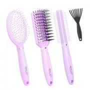 Расческа для волос НАБОР 3 шт + щетка для чистки В ПОДАРОК MONTE VITA (МОНТЕ ВИТА), 457436 - Премиум Сервис