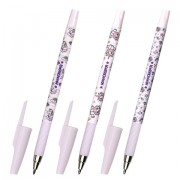 Ручка шариковая ЮНЛАНДИЯ "UNICORN", синяя, SOFT TOUCH покрытие, узел 0,7 мм, линия письма 0,35 мм, 143726 - Премиум Сервис