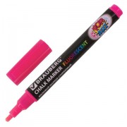 Маркер меловой "POP-ART" РОЗОВЫЙ, 3,5 мм, стираемый, для гладких поверхностей, BRAUBERG, 151522 - Премиум Сервис