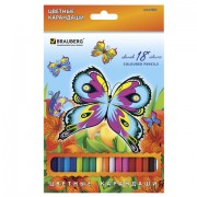   BRAUBERG "Wonderful butterfly", 18 , ,    , 180550 -  