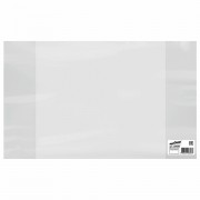 Обложка ПВХ для тетрадей и дневников, ЮНЛАНДИЯ, 120 мкм, 208х346 мм, штрих-код, 229305 - Премиум Сервис