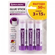 ����-�������� ����������������� BRAUBERG 15 �, 3 ����� �� ��������, 229473 - ������� ������