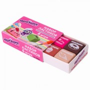 Набор ластиков ЮНЛАНДИЯ "СЛАДКИЕ ИСТОРИИ" 6 шт., размер 21х21х16 мм, ароматизированные, 229584, - Премиум Сервис