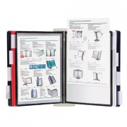 Демосистема настенная с 10 цветными панелями А4, серая, BRAUBERG "SOLID", 236722 - Премиум Сервис