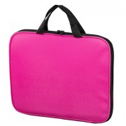 Папка на молнии с ручками STAFF EVERYDAY, А4, полиэстер, ярко-розовая, 270734 - Премиум Сервис