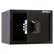 Сейф мебельный BRABIX "SF-230EL", 230х310х250 мм, электронный замок, черный, 291147, S103BR211614 - Премиум Сервис