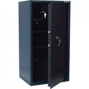 Сейф BRABIX "КМ-900Т", 900х470х400 мм, 51 кг, ключевой замок + 2 полки, трейзер, крепление к стене, 291168 - Премиум Сервис