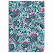 Тетрадь 40 л. в клетку обложка SoftTouch, бежевая бумага 70 г/м2, сшивка, А5 (147х210 мм), ЛИСТЬЯ, BRAUBERG, 403781 - Премиум Сервис