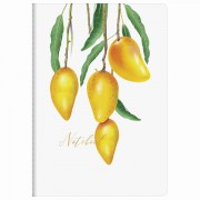 Тетрадь 40 л. в клетку обложка SoftTouch, фольга, бежевая бум. 70 г/м2, сшивка, А5 (147х210 мм), MANGO, BRAUBERG, 403783 - Премиум Сервис