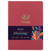 ������� 48 �. � ������ ������� ������ ��� �������, ������, A5 (147�210��), �������, BRAUBERG BRIGHT, 403847 - ������� ������