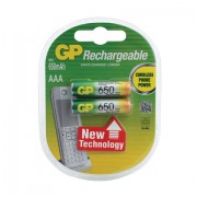    2 ., GP, AAA (HR03), Ni-Mh, 650 mAh, , 65AAAHC-2DECRC2, 65A-UC2 -  