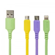    3  1 USB 2.0-Micro USB/Type-C/Lightning, 1 , SONNEN, , 513562 -  