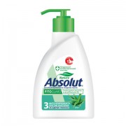 Мыло жидкое антибактериальное 250 мл ABSOLUT (Абсолют) "Алоэ", дозатор, не содержит триклозан, 5064, 5009, 5064 - Премиум Сервис