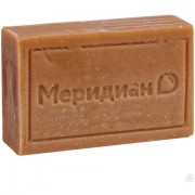 Мыло хозяйственное 72%, 150 г (Меридиан), без упаковки - Премиум Сервис