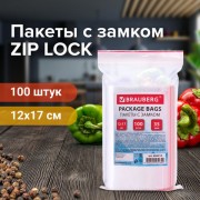    ZIP LOCK "",  100 ., 120170 , ,  35 , BRAUBERG, 606212 -  