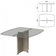 Каркас базы стола для переговоров "Приоритет" (1400х1200х750 мм), кронберг, К-912, К-912 кронберг - Премиум Сервис