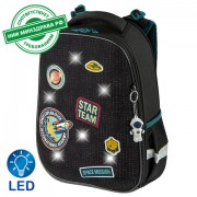 ����� BRAUBERG PREMIUM, 2 ���������, � �������, "Space mission", LED ��������, 38�29�16 ��, 270599 - ������� ������