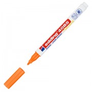 Маркер меловой EDDING 4085, 1-2мм, ОРАНЖЕВЫЙ, влагостираемый, для гладких поверхносте, E-4085/66 - Премиум Сервис