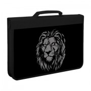 Папка на молнии BRAUBERG А4 с ручкой, с органайзером, 1 отделение, Savage lion, 272218 - Премиум Сервис