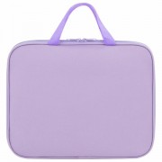 Папка на молнии с ручками STAFF EVERYDAY А4, полиэстер, нежно-фиолетовый, 272185 - Премиум Сервис