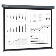 ����� Cactus Wallscreen CS-PSW-180X180-SG, 180x180 ��, 1:1, ��������-����������, ����� - ������� ������