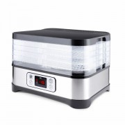 Сушилка для овощей BQ (БИ-КЬЮ) FD1001, объём 10 л, 250 Вт, 5 поддонов, электронное управление, стальная, 86192128 - Премиум Сервис