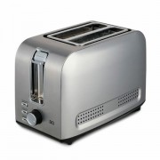 Тостер BQ (БИ-КЬЮ) T1009, 800 Вт, 2 тоста, 7 режимов, металлический, 86197956 - Премиум Сервис
