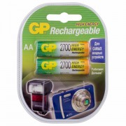 ��������� �������������� Ni-Mh ����������� �������� 2 ��. �� (HR6) 2650 mAh, GP, 270AAHC-2DECRC2 - ������� ������