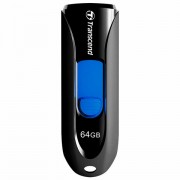 ����-���� 64 GB TRANSCEND JetFlash 790, USB 3.1, ������, TS64GJF790K - ������� ������