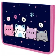 Папка для тетрадей BRAUBERG KIDS А5, 1 отделение, пластик, молния вокруг, Anti-gravity, 273323 - Премиум Сервис