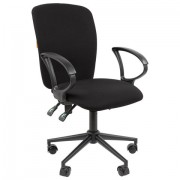 Кресло офисное Chairman CH 9801, пятилучие металл, ткань, черное, ш/к 57852, 7150934 - Премиум Сервис