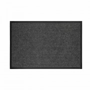 Коврик придверный 80х120см СЕРЫЙ влаго-грязезащитный, 450гр/м2, ребристый, PRIMILA EX, 701025 - Премиум Сервис