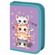 ����� BRAUBERG, 1 ���������, 1 �������� ������, ���������, 21�14 ��, Funny kittens, 273523 - ������� ������