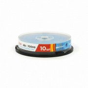 ����� CD-R MIREX, 700 �� 48x Cake Box (�������� �� �����), �������� 10 ��, UL120051A8, UL120051A8L - ������� ������