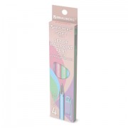 ����� ��������� BRAUBERG "SOFT PASTEL", ����� 4 �����, �����, SOFT TOUCH ��������, ���� 0,7 ��, ����� ������ 0,35 ��, 144400 - ������� ������