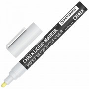 ������� ������� CHALK LIQUID MARKER, ����� ����� 3��, 3��, ������� � �������, BRAUBERG, 152595 - ������� ������