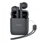 �������� ������������ TWS �������� � ����������, SONNEN EP-BH10B, bluetooth 5.3, ������, 514122 - ������� ������