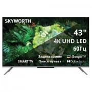 ��������� SKYWORTH 43G66G, 43" (108 ��), 3840x2160, 4K, 16:9, Google TV, Wi-Fi, ����� - ������� ������