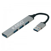 ���-������������ KG-088, USB-A 3.2, ����������������, 4 � 1, 1 � USB-A 3.2, 3 x USB-A 2.0, 60 ��, �����, KAIGO (�����), 355062 - ������� ������