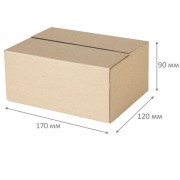 ���������� 170x120x90 ��, ����� �22, ������� �, FEFCO 0201 / ���� ���������� � - ������� ������