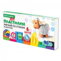 ��������� ������ �������� BRAUBERG KIDS, 6 ������, 90 �, �� ������, 106493 - ������� ������