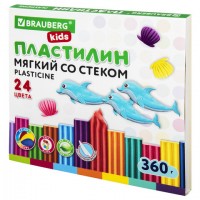 ��������� ������ �������� BRAUBERG KIDS, 24 �����, 360 �, �� ������, 106498 - ������� ������