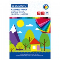 ������� ������ �4 ��������, 32 ����� 16 ������, �� �����, BRAUBERG, 200�280 ��, "������ ������", 111328 - ������� ������