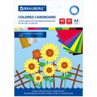 ������ ������� �4 ���������� ��������� EXTRA, 40 ������, 20 ������, � �����, BRAUBERG, 200�290 ��, 113545 - ������� ������