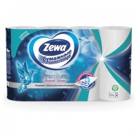 ��������� �������� ����������� 2-� �������, 4 ������ (4�14 �), ZEWA Premium Decor, 144124 - ������� ������