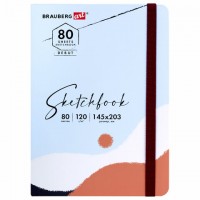 ��������, ����� ������ 120 �/�2 145�203 ��, 80 �., �������, �������, BRAUBERG ART DEBUT "����", 114586 - ������� ������
